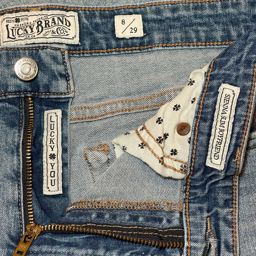 Lucky Brand Sienna Slim Boyfriend, Size 8, Women’s